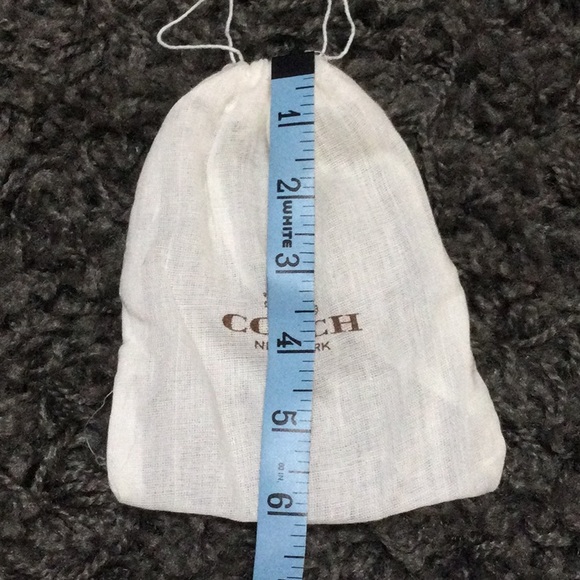 Coach Linen drawstring pouch - Picture 4 of 4